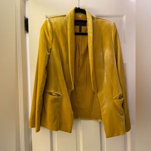 BCBG MaxAzria velvet blazer